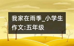 我家在雨季_小學(xué)生作文:五年級