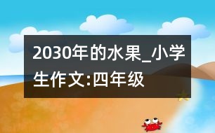 2030年的水果_小學(xué)生作文:四年級