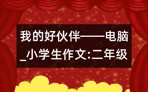 我的好伙伴――電腦_小學(xué)生作文:二年級(jí)