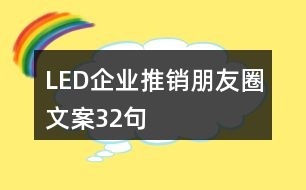 LED企業(yè)推銷朋友圈文案32句